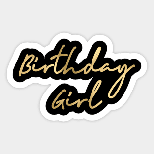 Birthday Girl Sticker